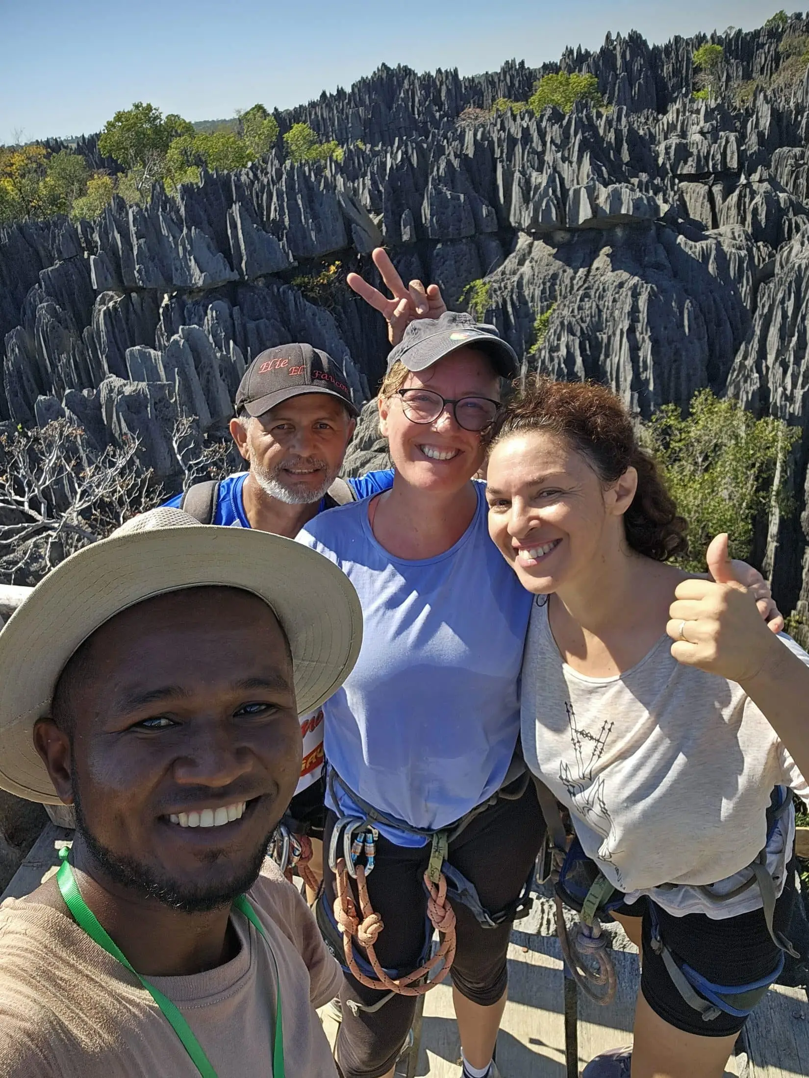 Grand Tsingy limestone formations in Tsingy de Bemaraha